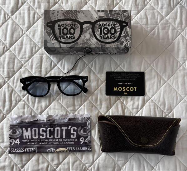 【美品】 正規品 MOSCOT LEMTOSH サングラス 49-24-145