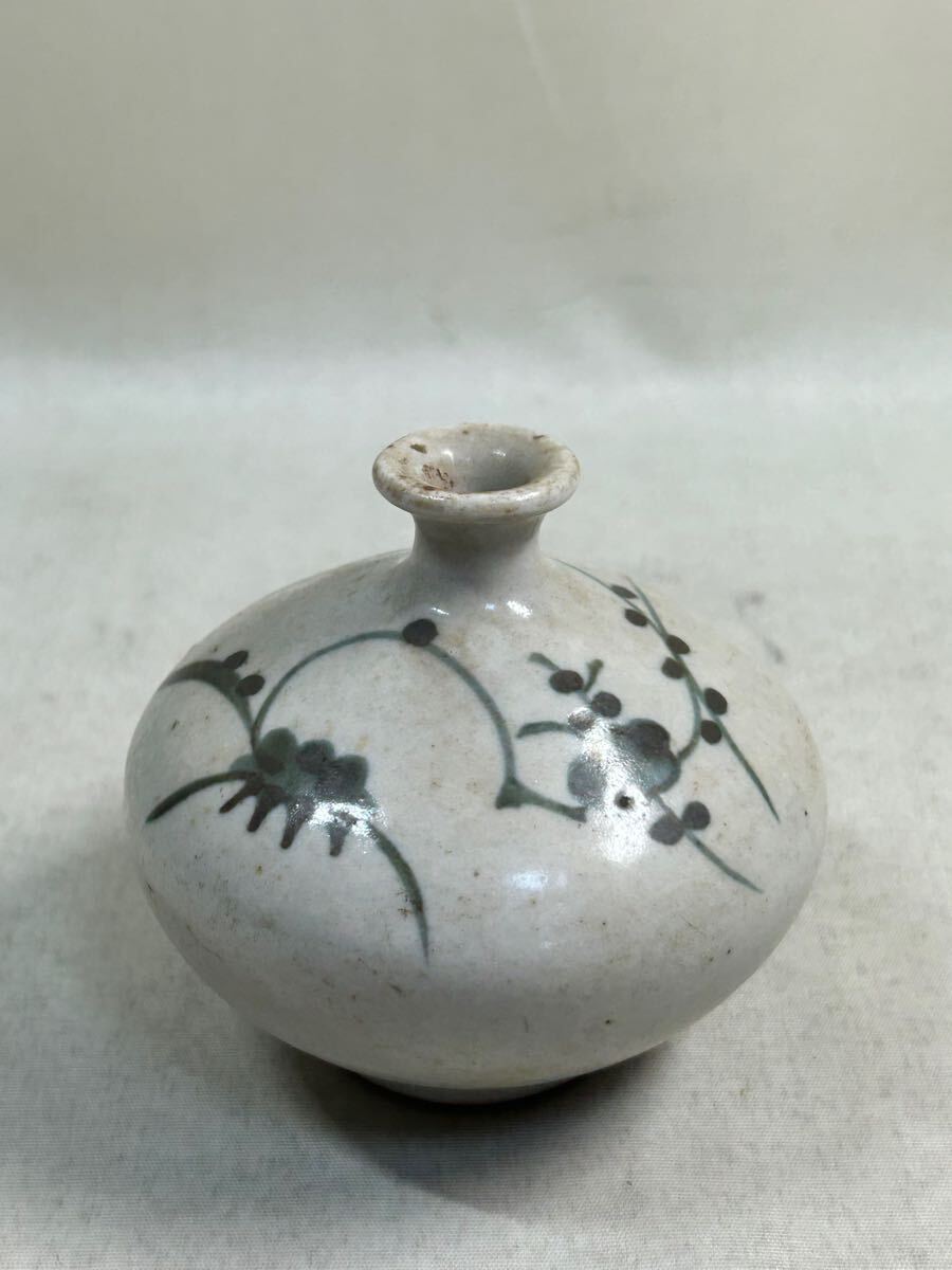 古伊万里 染付 油壷 E413AS-CHg 工芸品