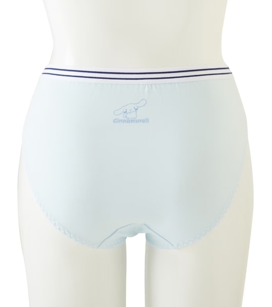 ■生産終了品■サンリオ シナモロール 制服ショーツ Lサイズ ジュニア大きい下着パンティー160165170M女児パンツガールズスクール中学生5■