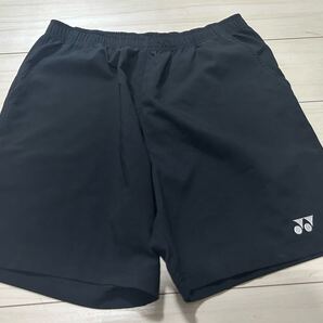 送料無料 ヨネックス ハーフパンツ ゲームパンツ Oサイズ ブラック ベリークール搭載 美品 基本 シンプルイズベスト