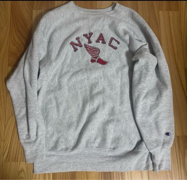 Champion XX-Large Reverse WeaveトレーナーNYAC 90s champion リバースウィーブ チャンピオン スウェット USA製 チャンピオン