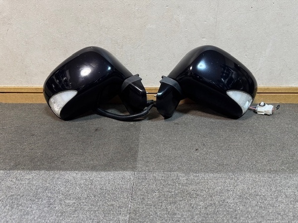 JC1 ライフ ディーバ DIVA 純正 電動格納 LED ウインカー付 ドアミラー 左右セット 9ピン カラー B92P ☆全国送料無料