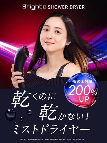 Brighte シャワードライヤー BRT-SD173 / ブライト SHOWER DRYER ミストドライヤー 新品未開封