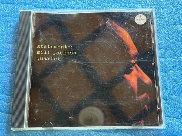 ミルト・ジャクソン MILT JACKSON QUINTETステイトメンツ STATEMENTSUCCI-9158中古CD
