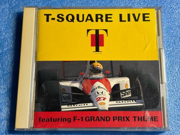 T-SQUARE LIVE feat.F-1 GRAND PRIX THEME 中古CD t T-スクェア