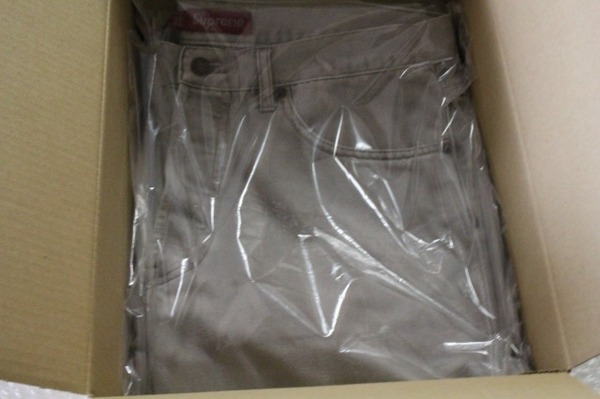 Supreme 20FW Regular Jean 32 Washed Grey グレー small box slogo Sロゴ box logo ボックスロゴ ノースフェイス baggy バギー
