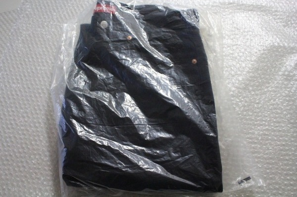 Supreme 24FW Rigid Baggy Selvedge Jean 30 Black ブラック 24AW バギー スモール 日本製 small box slogo Sロゴ box logo ノースフェイス