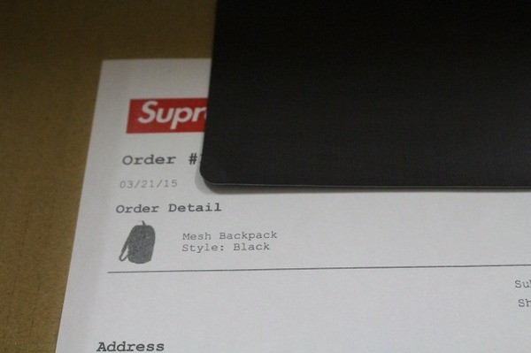 Supreme 15SS Mesh Backpack small box slogo Sロゴ box logo ボックスロゴ ノースフェイス ノース ショルダー ウエスト バックパック