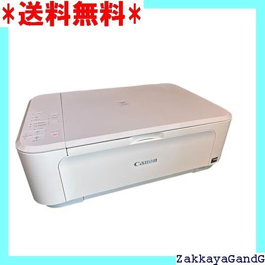 美品★★★ 旧モデル Canon インクジェットプリンター複合機 PIXUS MG3630 WH ホワイト 82