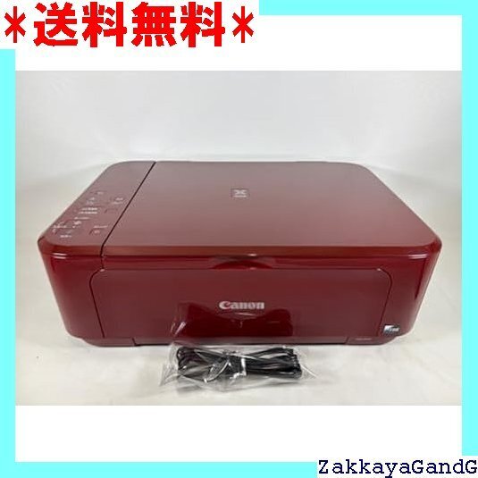 美品★★★ 旧モデル Canon インクジェットプリンター複合機 PIXUS MG3630 RD レッド 84