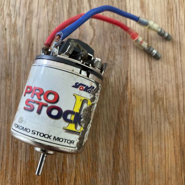 YOKOMO PRO STOCK II motor 1/10 RC ヨコモ プロストック2 モーター ラジコン T不明 傷多い 作動品