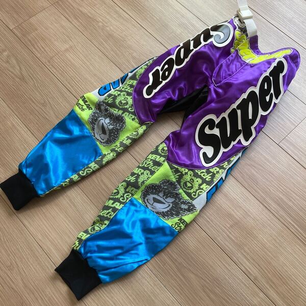 FACTORY BEAR vintage pants used child 26size ファクトリーベア オフロード モトクロス バイク MXパンツ フィンランド製 子供用 古着