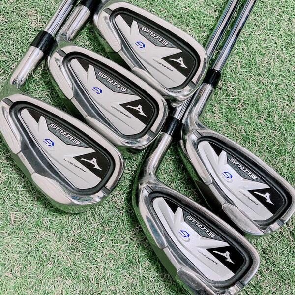 MIZUNO ミズノ EURUS ユーラス G6 アイアンセット5本 6-P 男性 右利き スチールシャフト