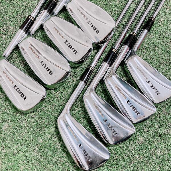 MIZUNO ミズノ BRUT INTERNATIONAL アイアンセット 8本 3-9P マッスルバック 上級者 打感