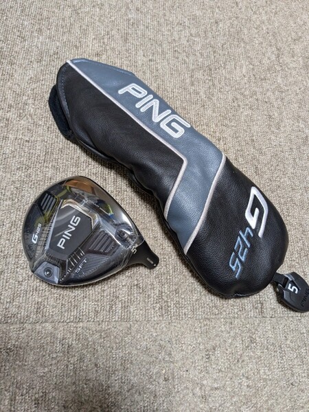 PING ピン G425 SFT フェアウェイウッド 5W FW 19° ヘッドカバー付 ヘッド単品 日本仕様正規品 希少 送料無料 MAX LST