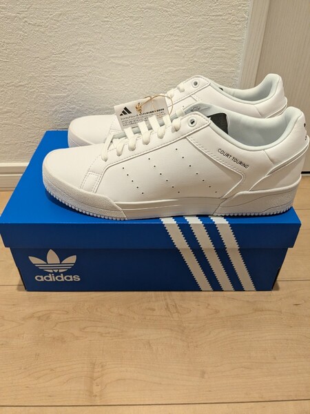 【新品】27.5cm アディダス コート トリノ ADIDAS Court Tourino オリジナルス スニーカー ホワイト 送料無料