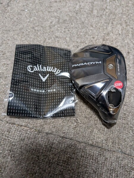 キャロウェイ パラダイム ユーティリティ 3H 18度 Callaway PARADYM ハイブリッド ヘッドカバー無し 日本正規品 送料無料