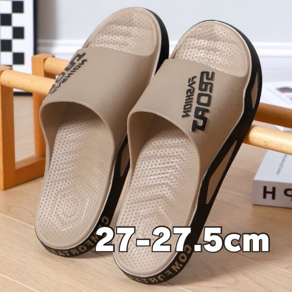 メンズサンダル 27.0〜27.5cm スポーツ 軽量 スリッパ サンダル ファッションサンダル スポーツサンダル