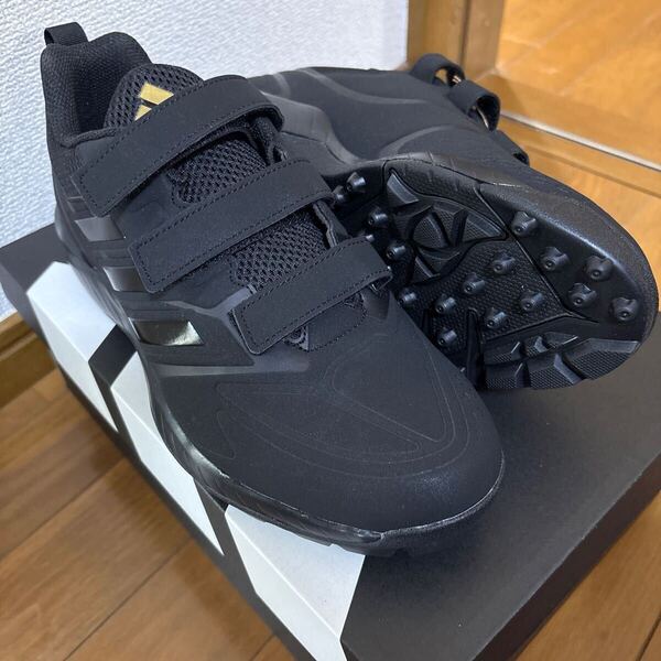 アディダス ジャパントレーナー Japan Trainer AC GW1927 メンズ 野球 スパイクシューズ : ブラック adidasトレーニングシューズ26㎝