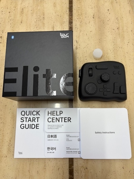 Tour Box Elite 左手デバイス クラシックブラック Bluetooth 5.0搭載 カスタマイズキーボードショートカット 触覚フィードバック 2