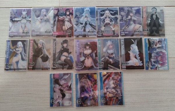 トレーディングカードコレクションクリア アズールレーン Trading Card Collection Clear AZUR LANE