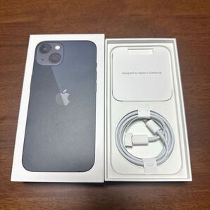 ★スマホ箱のみ☆本体なし☆iPhone13 黒☆ライトニングケーブル付き☆美品★
