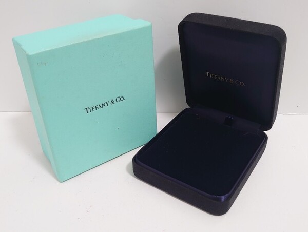 Tiffany & Co. ティファニー ジュエリーボックス アクセサリーケース ジュエリーケース アクセサリーボックス ネックレスケース 空箱 t