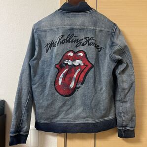 JACKROSE ジャックローズ ローリングストーンズ 4 L デニム加工ブルゾン THE ROLLING STONES