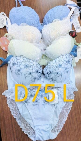 ブラジャー&ショーツ 4組 セット D75 Lサイズ