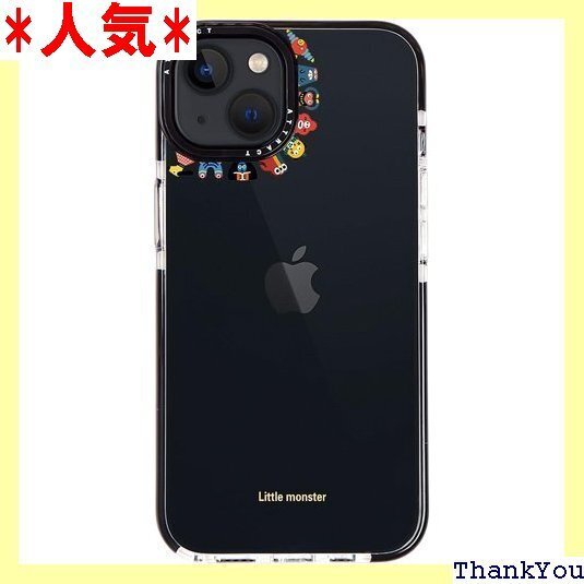 Attract スマホケース 対応 iphone 13 耐衝撃 アイフォン ソフトケース カバー 怪獣ちゃん1 130