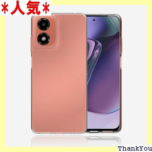 品 MotoG24ケース透明クリアケースストラップホー 落下防止衝撃吸収保護カバーシリコンTPU素材ソフトケース 595