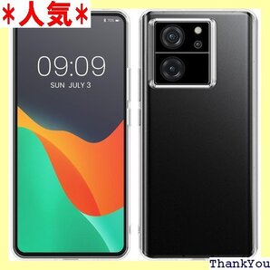 kwmobile Xiaomi 13T / 13T P ス - クリア TPUケース スリム 保護 耐衝撃 透明 596