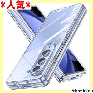Galaxy Z Fold4 5G ケース リング 耐 薄型 擦り傷防止 透明C94-zfold4-13 cp 726