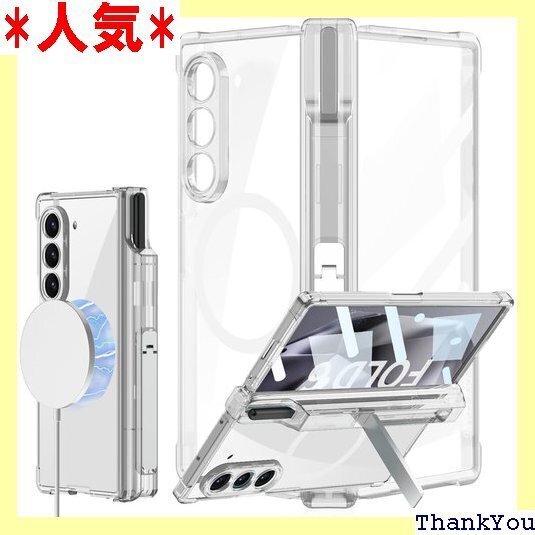 GYOKUYU ケースfor Galaxy Z Fol z Fold 6 SC-55E 用クリアカバー クリア 737