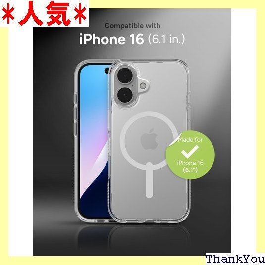 ZAGG 全米No.1累計販売4億個以上 クリスタルパ 黄変防止クリアスマホケース 米軍MIL規格を超越◎製品付 775