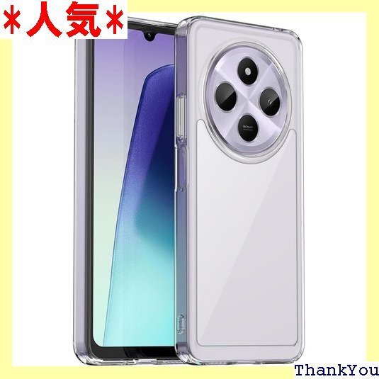 Redmi 14C ケース『AFINER』新型 軽量 撃吸収 指紋防止 擦り傷防止 レンズ保護 着脱簡単 透明 795