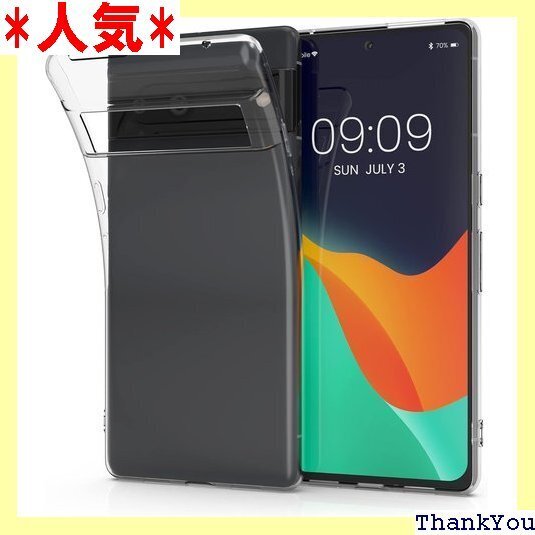 kwmobile Google Pixel 7対応 ケ ス - クリア TPUケース スリム 保護 耐衝撃 透明 123