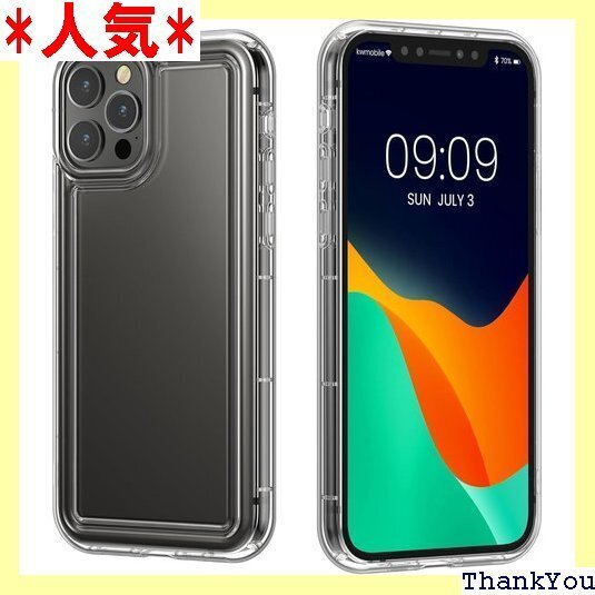 kwmobile スマホケース Apple iPhon - 耐衝撃 黄ばみ防止 傷防止 ソフト TPU - 透明 211