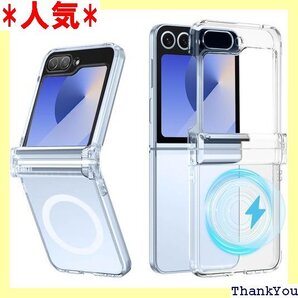 Galaxy Z Flip6 用 ケース Magsaf フリップ6 5G カバー ストラップホール付き おしゃれ 272