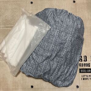 ☆Elastic sofa cover ソファ スリップカバー 3人 190~230㎝ ブルー 青 チェック柄 伸縮