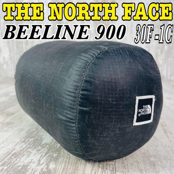 【極希少品】THE NORTH FACE ノースフェイス BEELINE900 寝袋 シュラフ マミー型 30F-1C 登山 キャンプ 【廃盤品】【超軽量】