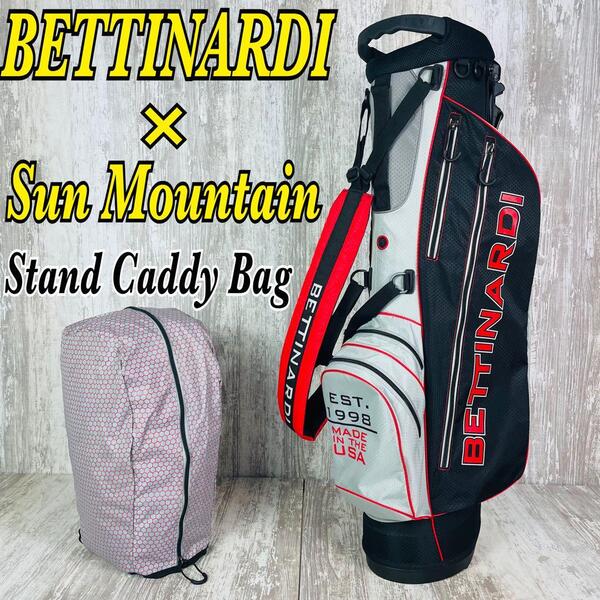 【美品】BETTINARDI ベティナルディ×サンマウンテン コラボ ゴルフスタンド キャディバッグ【廃盤】【限定品】