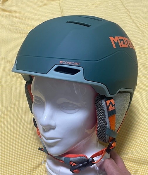 【即決・送料込】新品・未使用MARKER CONFIDANT MIPS GREEN/ORANGE マーカー ダイヤル調節軽量ミップスモデル グリーンLサイズ41%OFF