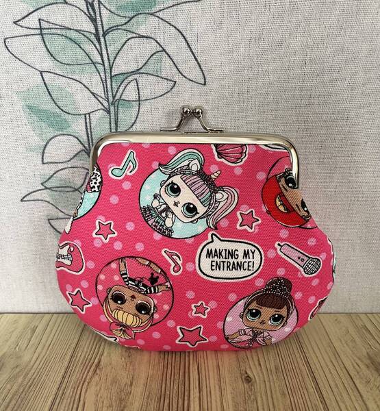 がま口 / ポーチ/ 財布 / 小物入れ / ハンドメイド ☆LOLサプライズ・12