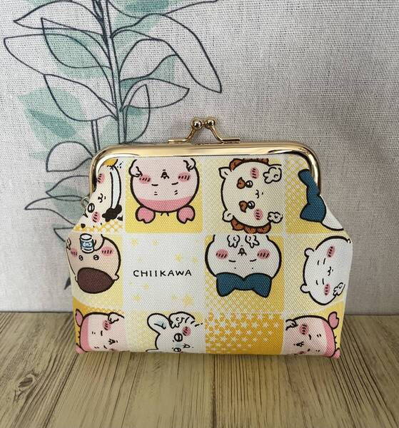 がま口 / ポーチ/ 財布 / 小物入れ / ハンドメイド ☆ちいかわ・13
