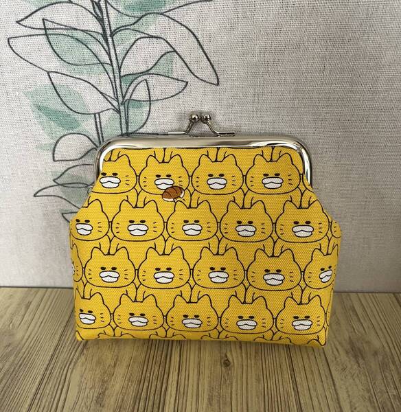 がま口 / ポーチ / 財布 / 小物入れ / ハンドメイド☆ノラネコぐんだん・68