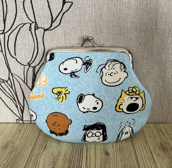 がま口・ ポーチ / 財布 / 小物入れ / ハンドメイド / スヌーピー仲間たち・21