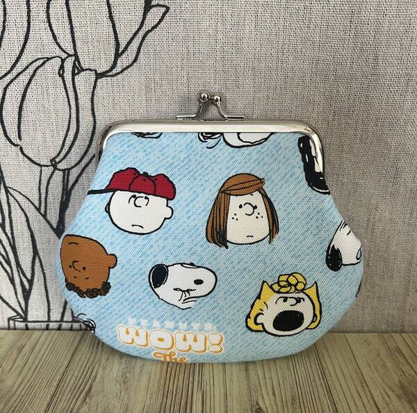 がま口・ ポーチ / 財布 / 小物入れ / ハンドメイド / スヌーピー仲間たち・22