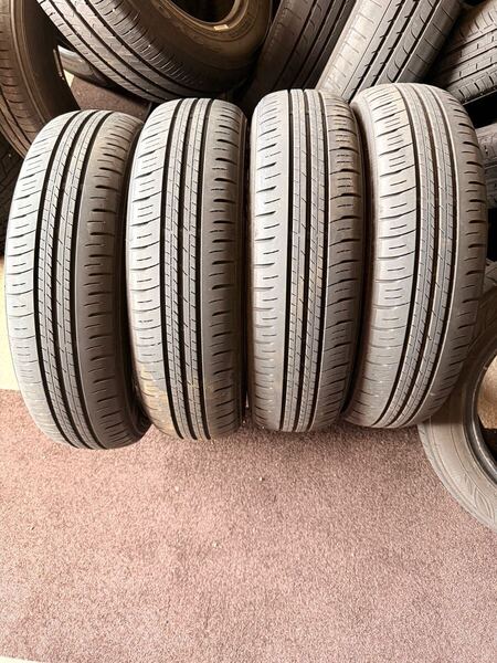 155/65R14 ダンロップ ENASAVE EC300+ エナセーブ 中古夏4本 2020年製 送料無料 残溝あり