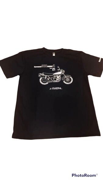 新品 2022 カワサキ Z1 Z900 50周年記念Tシャツ ブラック Lサイズ 黒 kawasaki バイク Tシャツ